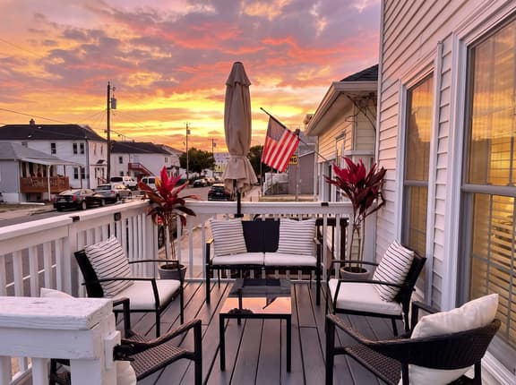 Unit 1 - Ocean View - Third House from Beach & Boardwalk! - 2BR - Parking - Image 1